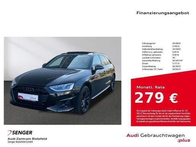 Gebraucht Audi A4 Ambiente 163 PS (119 kW) 2022 Mythosschwarz metallic Kombi