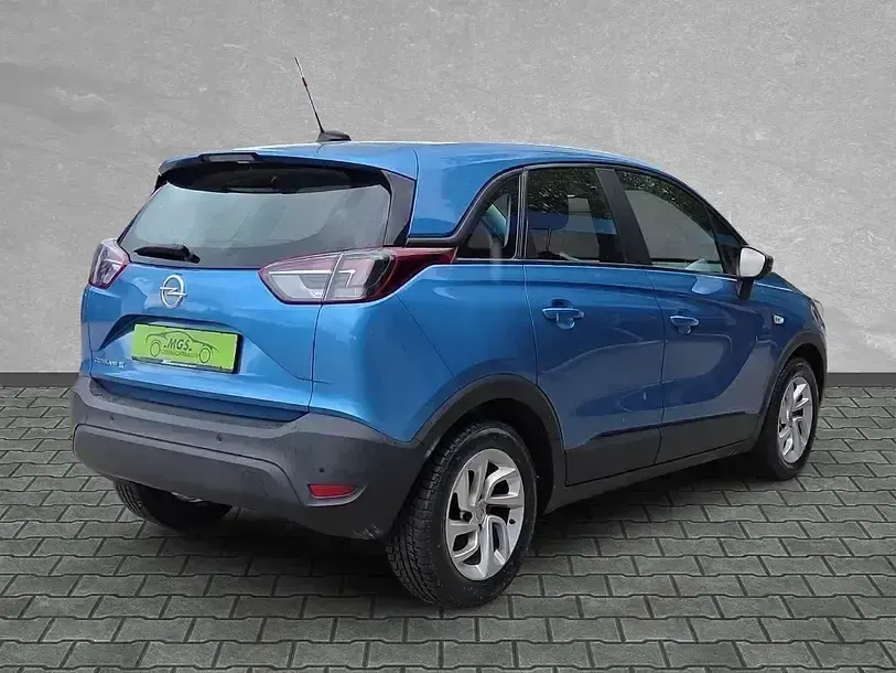 Gebraucht Opel Crossland Edition 82 PS (60 kW) 2017 Arktis blau metallic SUV