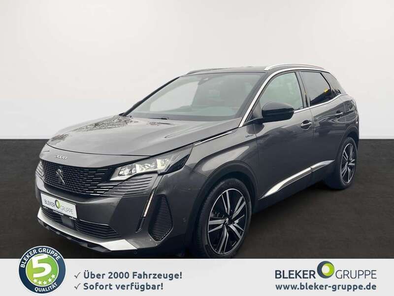Platinum grau Gebraucht 2022 Peugeot 3008 GT SUV | 23.690 € (Etwas zu teuer) - Bild 1/4