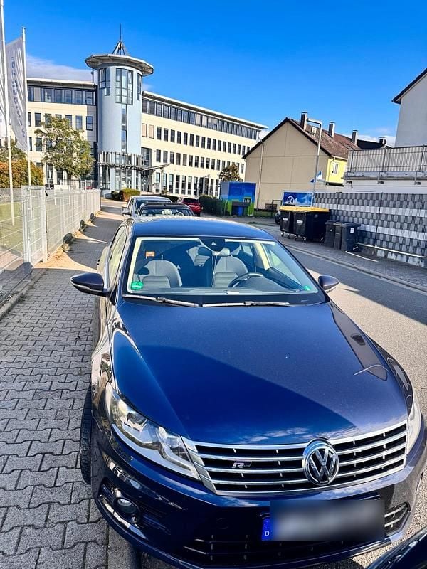 Blau Gebraucht 2015 VW CC R-line Limousine | 9.350 € (Superpreis) - Bild 1/4
