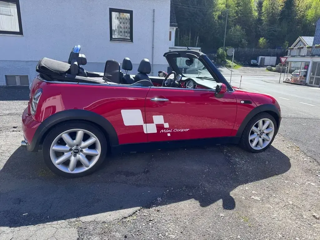 Gebraucht Mini Cooper Cabriolet 116 PS (85 kW) 2005 Rot Cabrio