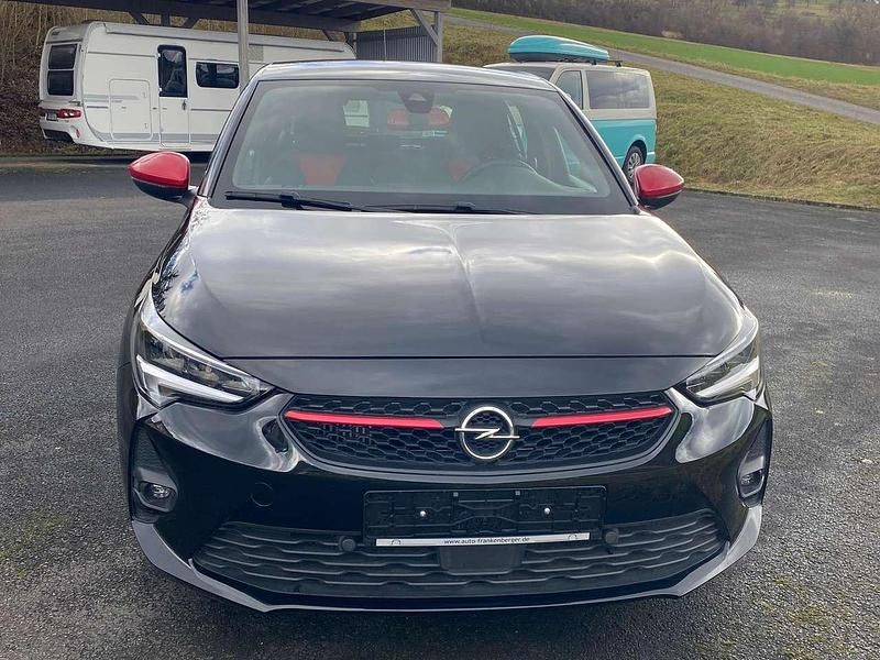 Gebraucht Opel Corsa GS Line 101 PS (74 kW) 2021 Diamant schwarz/karbon schwarz Kleinwagen