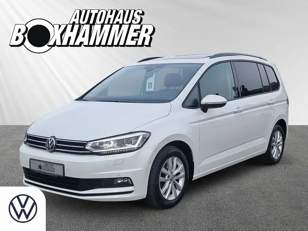 Gebraucht VW Touran Comfortline 116 PS (85 kW) 2018 Weiß Van / Kleinbus