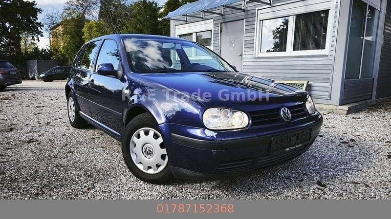 Blau Gebraucht 2000 VW Golf IV Limousine | 599 € (Superpreis) - Bild 1/4