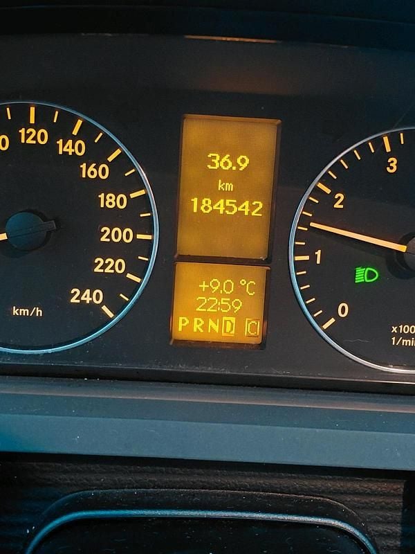 Gebraucht Mercedes A170 109 PS (80 kW) 2005 Schwarz Kleinwagen