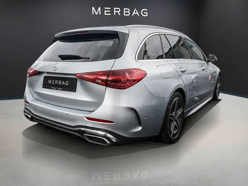 Gebraucht Mercedes C300 AMG line 265 PS (194 kW) 2023 Hightech silber Kombi