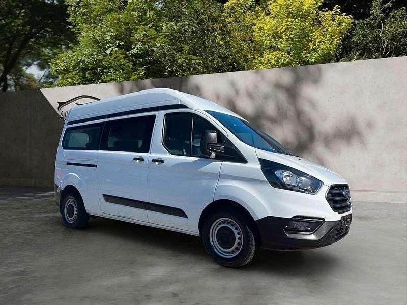 Frozen white Gebraucht 2020 Ford Transit Custom Kombi | 21.900 € (Fairer Preis) - Bild 1/4