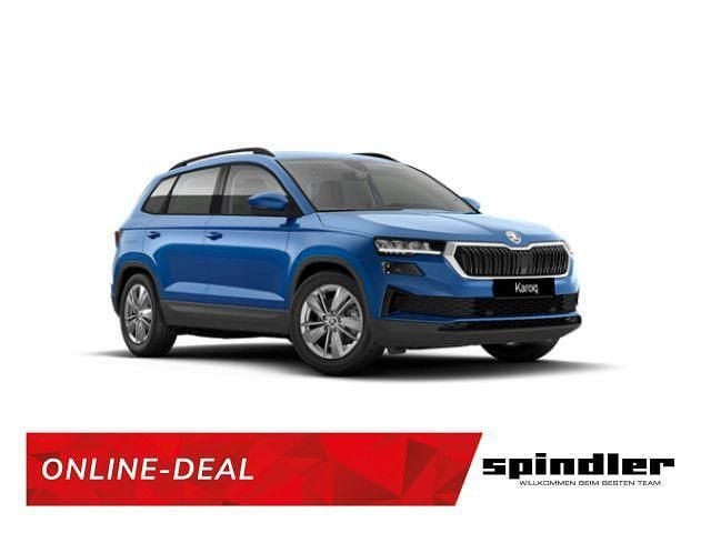 Blau Neu 2025 Skoda Karoq SUV | 28.195 € (Fairer Preis) - Bild 1/4