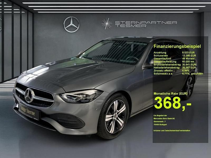 Grau Gebraucht 2024 Mercedes C180 Avantgarde Limousine | 33.811 € (Superpreis) - Bild 1/3