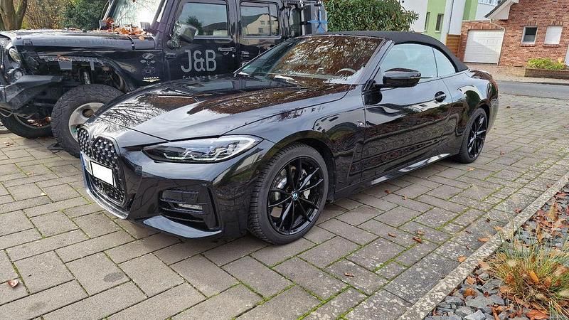 Schwarz Gebraucht 2023 BMW 430 Cabriolet M Sport Cabrio | 51.000 € (Etwas zu teuer) - Bild 1/4