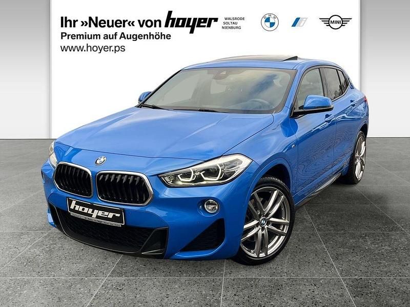 M misano blau (metallic) Gebraucht 2018 BMW X2 Efficient Dynamics SUV | 23.890 € (Fairer Preis) - Bild 1/4