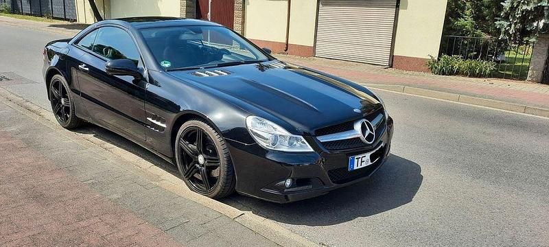 Schwarz Gebraucht 2008 Mercedes SL280 Cabrio | 22.950 € (Fairer Preis) - Bild 1/4