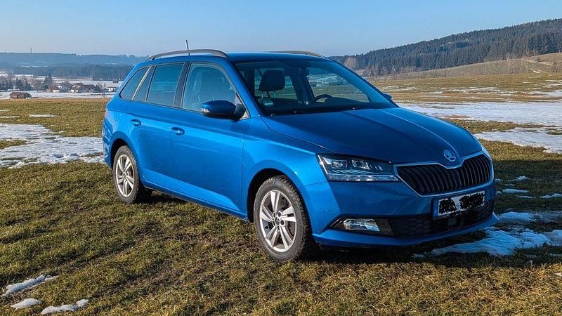 Gebraucht Skoda Fabia Style 110 PS (80 kW) 2019 Blau Kombi