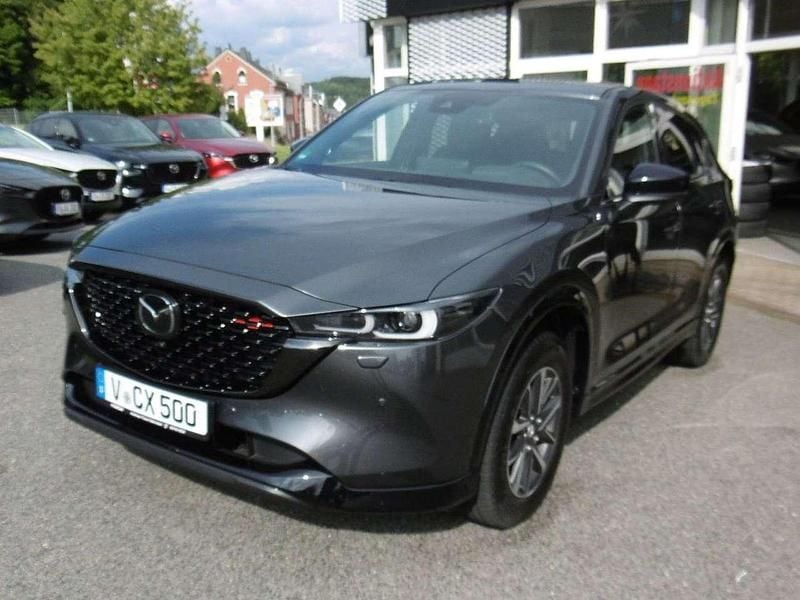 Machine gray Gebraucht 2024 Mazda CX-5 Homura-Line SUV | 36.990 € (Fairer Preis) - Bild 1/4