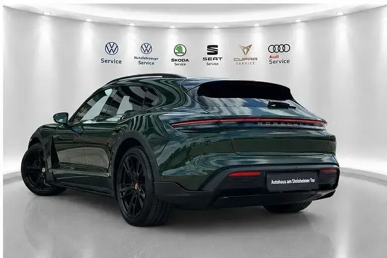 Gebraucht Porsche Taycan Chrono 439 kW (598 PS) 2024 Grün Limousine