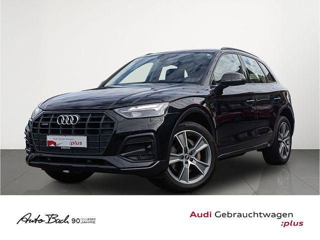 Schwarz (mythosschwarz metallic) Gebraucht 2021 Audi Q5 Advanced Plus SUV | 38.570 € (Fairer Preis) - Bild 1/4