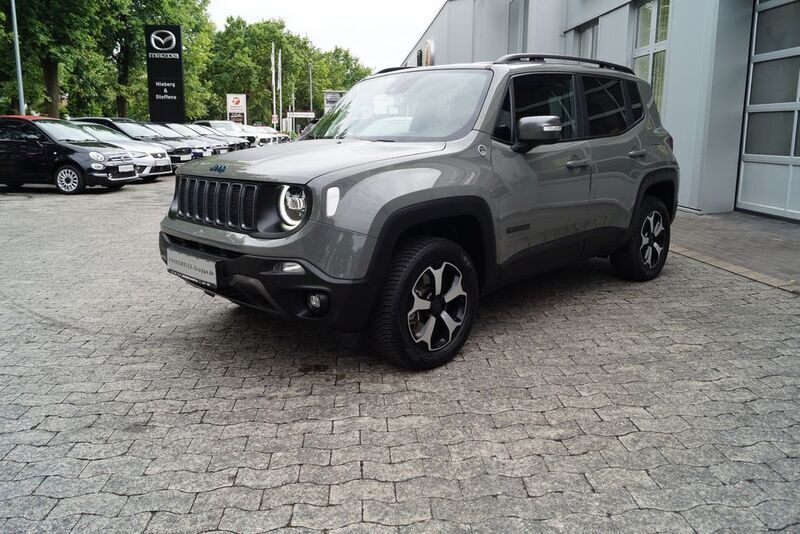 Grau Gebraucht 2022 Jeep Renegade Trailhawk SUV | 22.350 € (Superpreis) - Bild 1/4