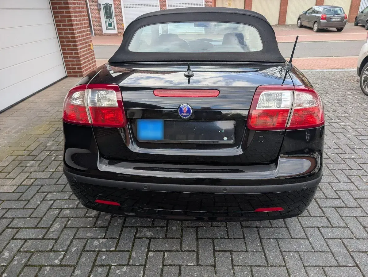 Używany Saab 9-3 Cabriolet Vector 195 KM (143 kW) 2006 Czarny Kabriolet