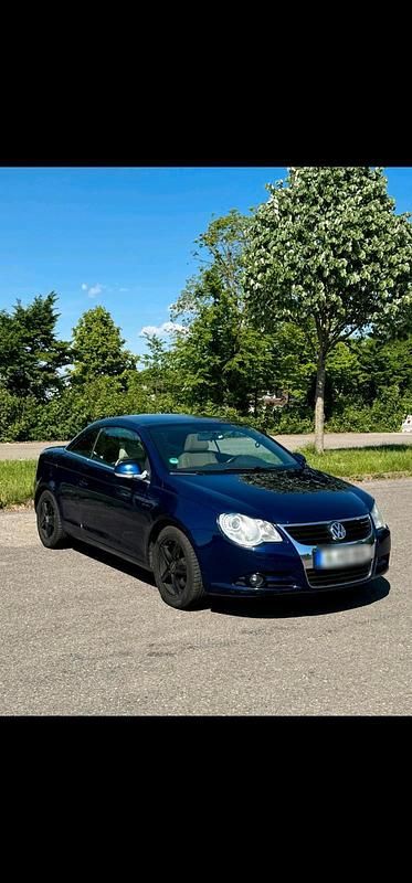 Gebraucht VW Eos 122 PS (89 kW) 2007 Blau Cabrio