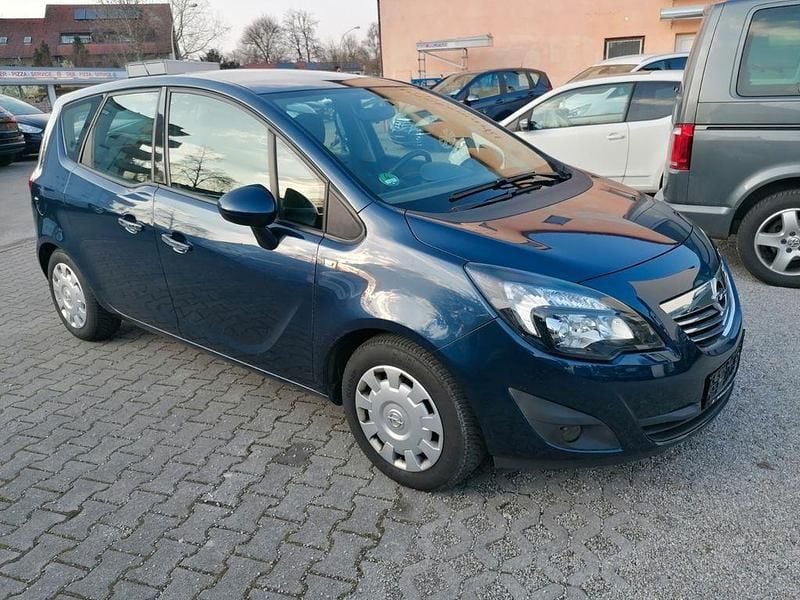 Gebraucht Opel Meriva 101 PS (74 kW) 2010 Blau Van / Kleinbus