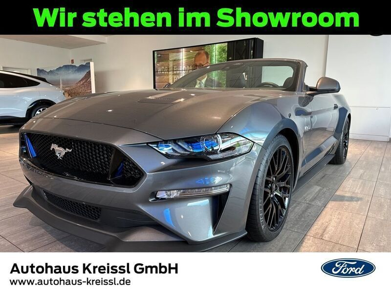 Carbonizedgrau met. Neu 2024 Ford Mustang GT Convertible Cabrio | 56.080 € (Fairer Preis) - Bild 1/4
