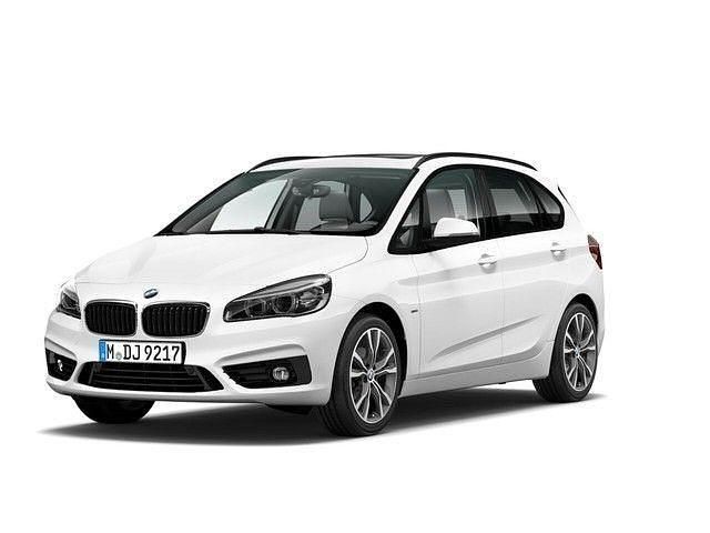 Gebraucht BMW 220 Active Tourer Sport Line 192 PS (141 kW) 2018 Weiß Van / Kleinbus