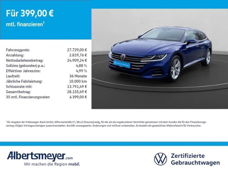 Gebraucht VW Arteon R-line 200 PS (147 kW) 2022 Blau Limousine