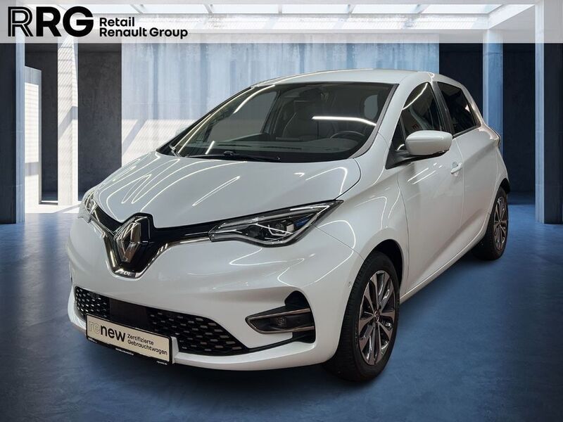 Quartz white Gebraucht 2022 Renault Zoe Intens Kleinwagen | 17.460 € (Fairer Preis) - Bild 1/4