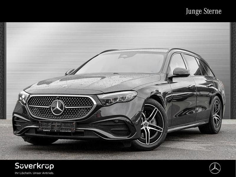 Grau Gebraucht 2024 Mercedes E220 AMG Limousine | 47.720 € (Superpreis) - Bild 1/4