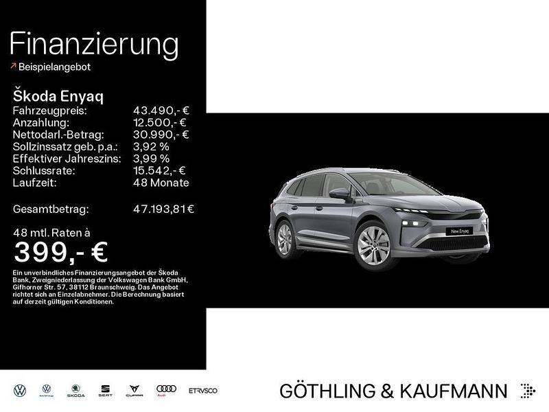 Graphitegrau metallic Neu 2025 Skoda Enyaq iV SUV | 43.490 € (Fairer Preis) - Bild 1/4