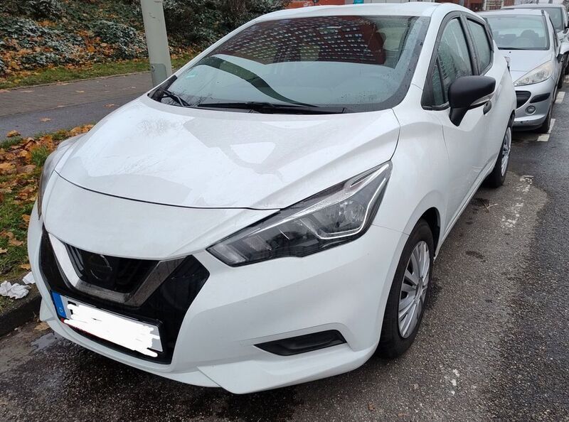 Weiß Gebraucht 2019 Nissan Micra Acenta Kleinwagen | 11.500 € (Fairer Preis) - Bild 1/4