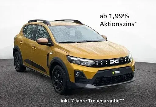 Neu Dacia Sandero Extreme 110 PS (80 kW) 2026 Gelb Kleinwagen