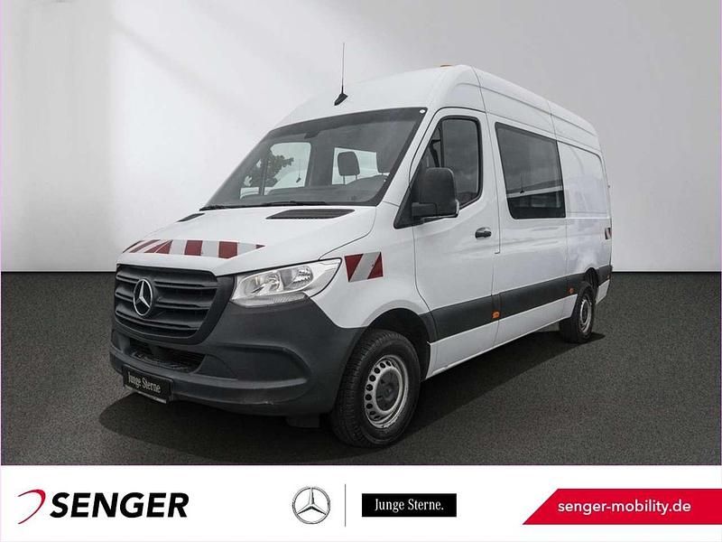 Arktikweiß Gebraucht 2020 Mercedes Sprinter Van | 28.500 € (Fairer Preis) - Bild 1/3