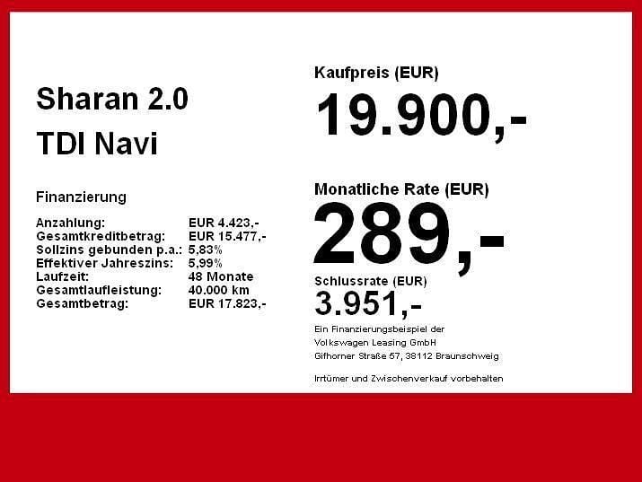 Gebraucht VW Sharan 150 PS (110 kW) 2018 Weiß Van / Kleinbus