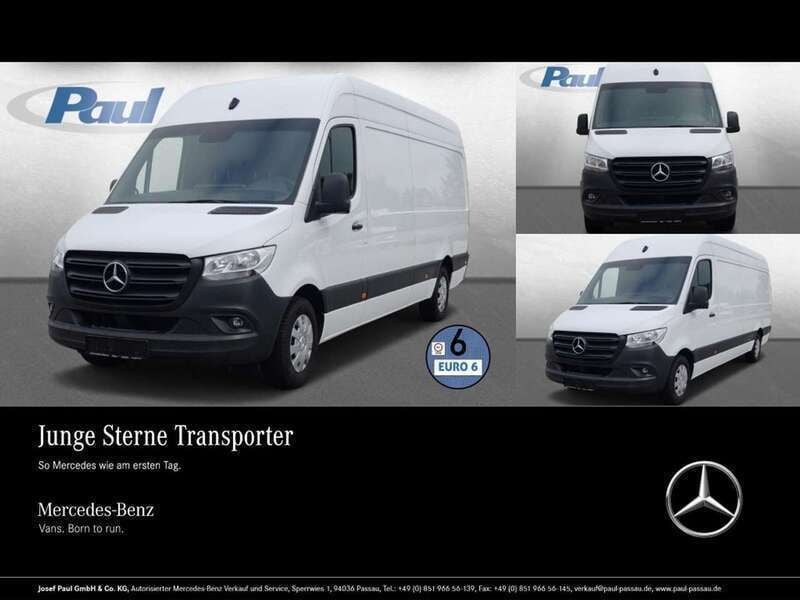 Arktikweiß Gebraucht 2020 Mercedes Sprinter Van | 43.852 € - Bild 1/4