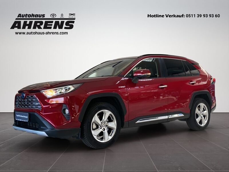 Tokiorot perleffekt (metallic) Gebraucht 2020 Toyota RAV4 Hybrid Lounge SUV | 37.490 € (Teuer) - Bild 1/4