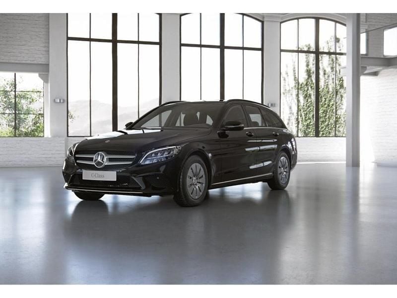 Gebraucht Mercedes C180 122 PS (89 kW) 2020 Unilack schwarz uni Kombi