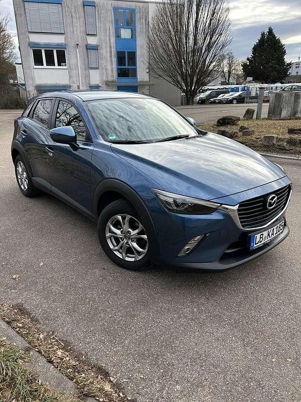Gebraucht Mazda CX-3 Exclusive 120 PS (88 kW) 2017 Blau SUV