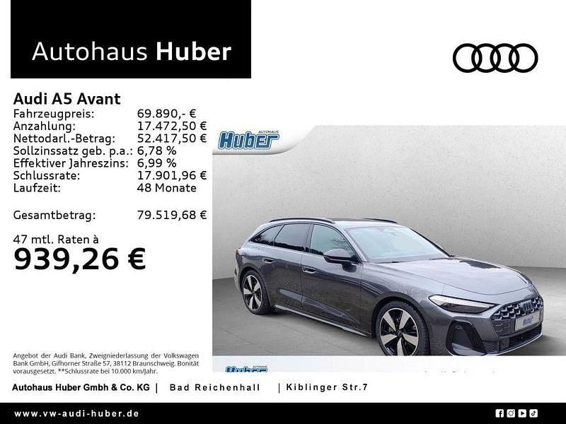 Daytonagrau perleffekt Gebraucht 2025 Audi A5 Ambiente Coupé | 69.890 € (Teuer) - Bild 1/4