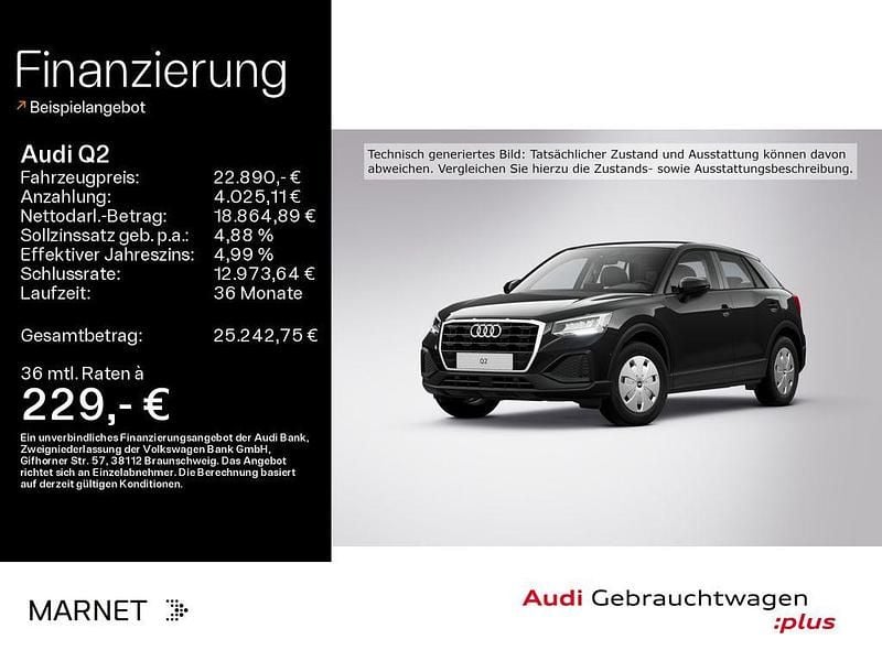 Schwarz Gebraucht 2023 Audi Q2 Comfort SUV | 22.890 € (Fairer Preis) - Bild 1/4