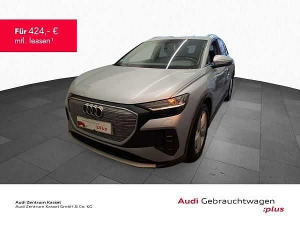 Silber (florettsilber metallic) Gebraucht 2023 Audi Q4 e-tron Advanced Plus SUV | 31.991 € (Fairer Preis) - Bild 1/3