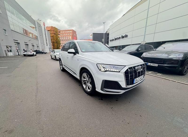 Weiß Gebraucht 2023 Audi Q7 S-Line SUV | 62.000 € (Superpreis) - Bild 1/4