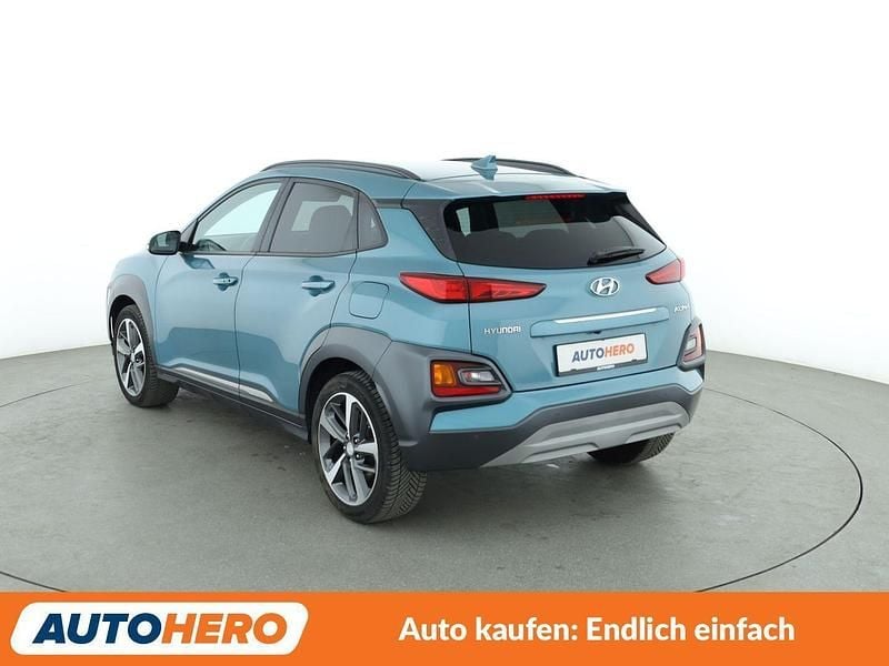 Gebraucht Hyundai Kona Premium 177 PS (130 kW) 2019 Blau SUV