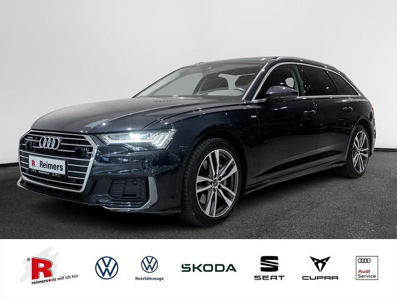 Blau Gebraucht 2021 Audi A6 Design Kombi | 42.514 € (Etwas zu teuer) - Bild 1/4