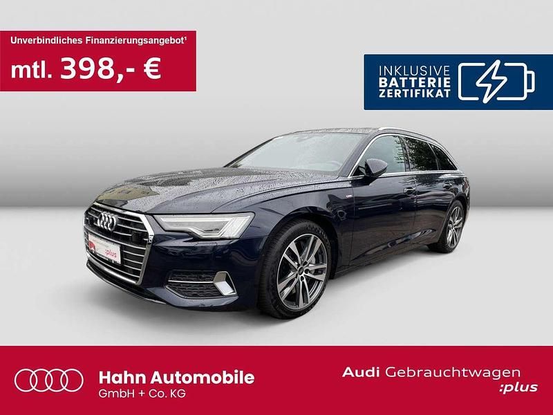 Firmamentblau metallic Gebraucht 2022 Audi A6 S-Line Kombi | 36.390 € (Superpreis) - Bild 1/3