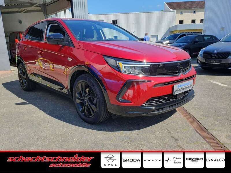 Rubin rot metallic Gebraucht 2023 Opel Grandland X SUV | 22.990 € (Guter Preis) - Bild 1/4