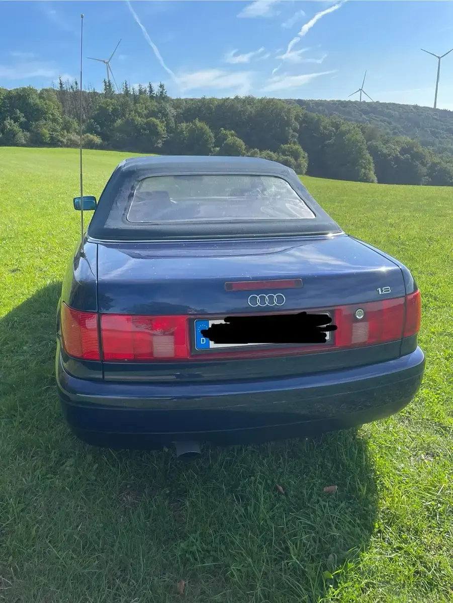 Gebraucht Audi Cabriolet 125 PS (91 kW) 1998 Blau Cabrio
