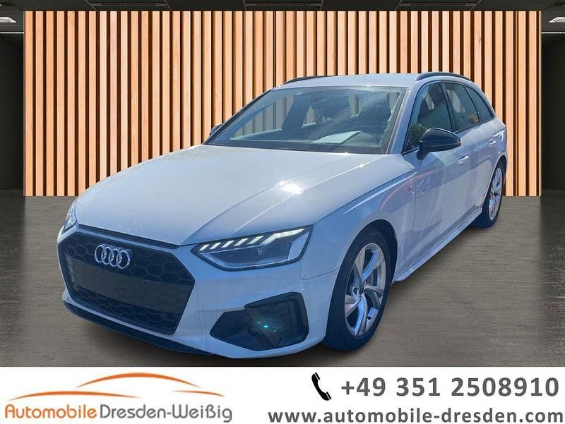 Weiss Gebraucht 2024 Audi A4 S-line plus Kombi | 34.980 € (Superpreis) - Bild 1/3