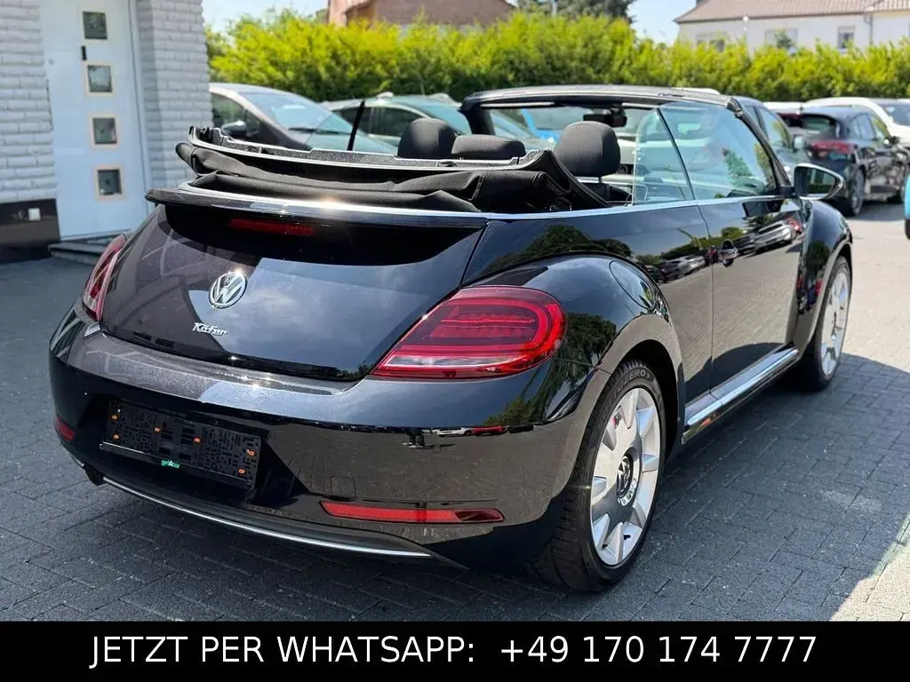 Gebraucht VW Beetle Cabriolet Design 105 PS (77 kW) 2018 Schwarz Cabrio