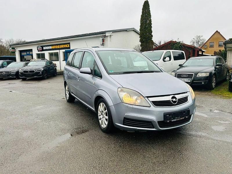 Silber Gebraucht 2007 Opel Zafira Edition Van / Kleinbus | 3.890 € (Teuer) - Bild 1/4